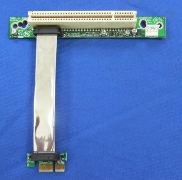 PCI-E x1 -> 2x PCI 32Bit, 9cm Kabel